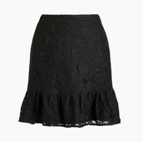 J. Crew Lace Mini Skirt - NWT!